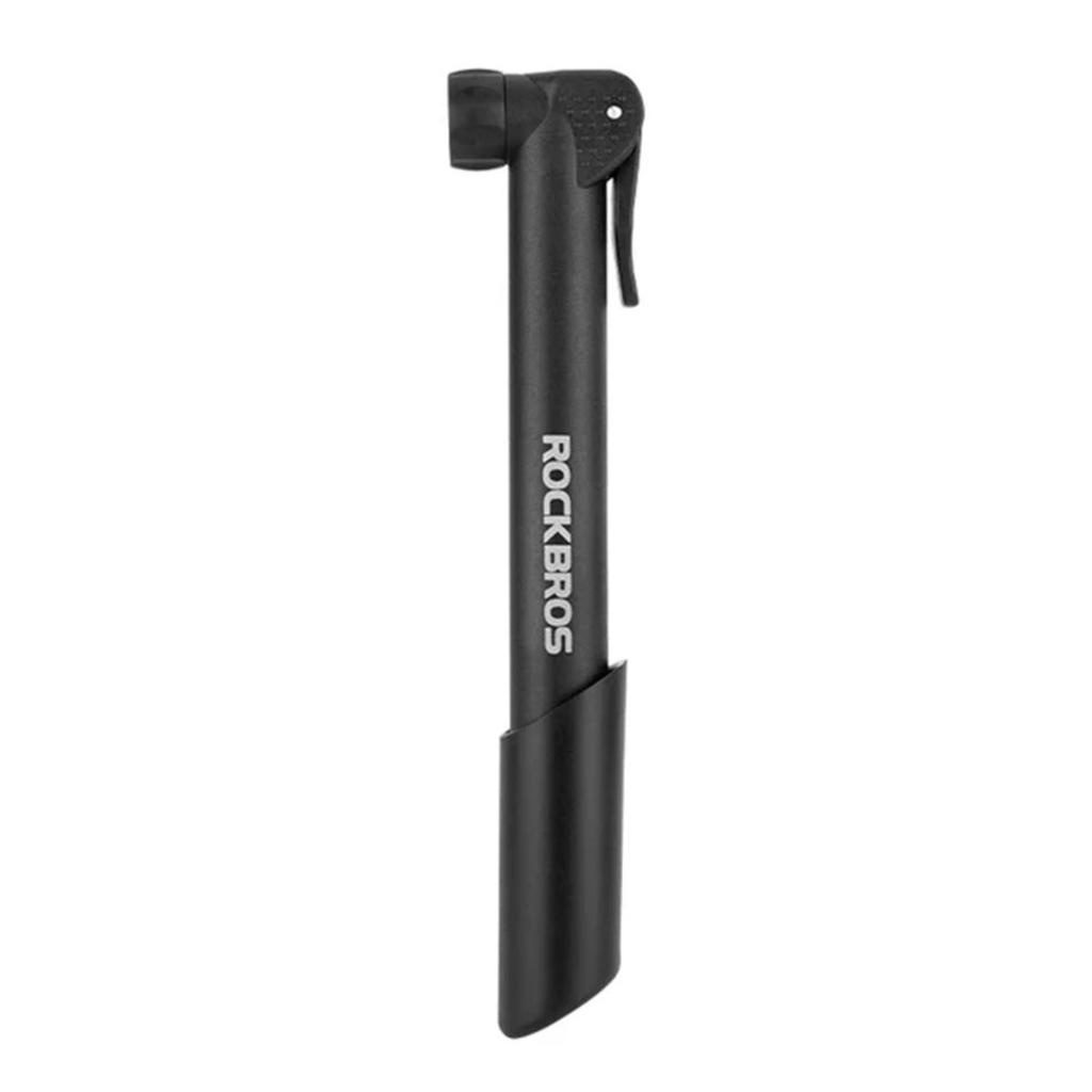 Rockbros 42520001001 Kézi Kerékpár pumpa 5,5 bar - Fekete (ROCKBROS-42520001001)