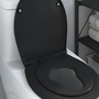Családi WC ülőke gyerekülőkével, Gyors kioldású Duroplast