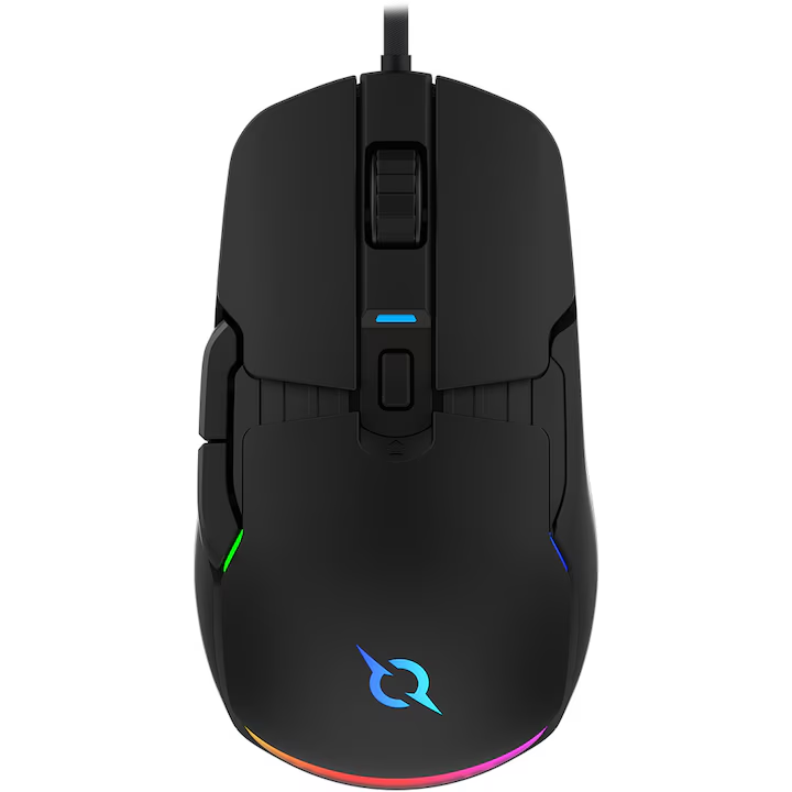 Aqirys Lynx Vezetékes Gaming Egér 16000 DPI - Fekete (AQRYS_LYNXBK)