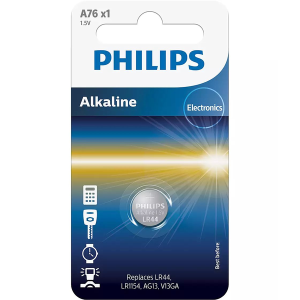 Philips Minicells A76/01B batteria per uso domestico Batteria monouso Alcalino