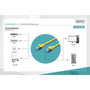Digitus CAT5e SF-UTP Patch Cable 5m Yellow, 149619, Мрежови кабели