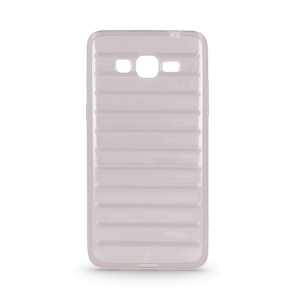 Samsung Galaxy S5 SM-G900, TPU силиконов калъф, 3D райета, сив (37548)