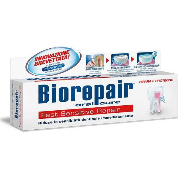 Biorepair Pasta do zębów Fast Sensitive Repair 75 ml