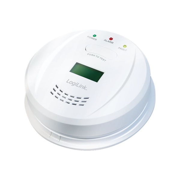 LogiLink SC0111 sensore per fumo Rivelatore di monossido di carbonio Con cavo e senza cavo
