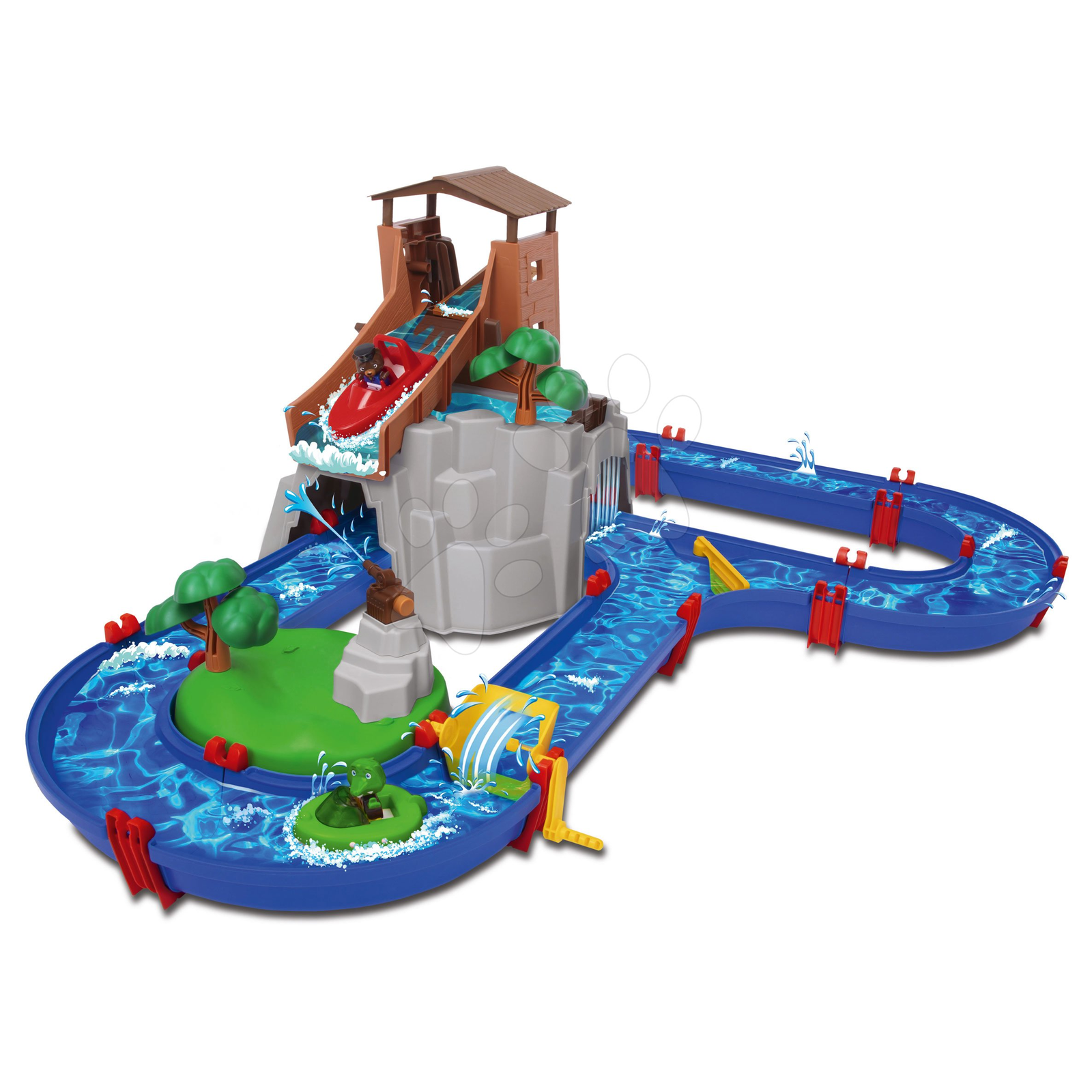 Aquaplay: AdventureLand Kalandország vízijáték szett - 69 db-os (8700001547) (8700001547)