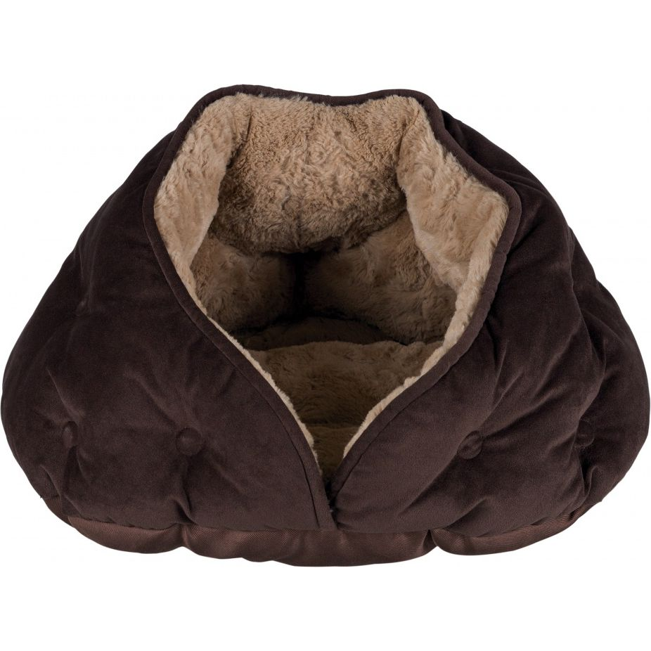Trixie 105886 Malu kisállat fekhely kuckó ágy 47 x 27 x 41 cm - Barna (TX-36356)
