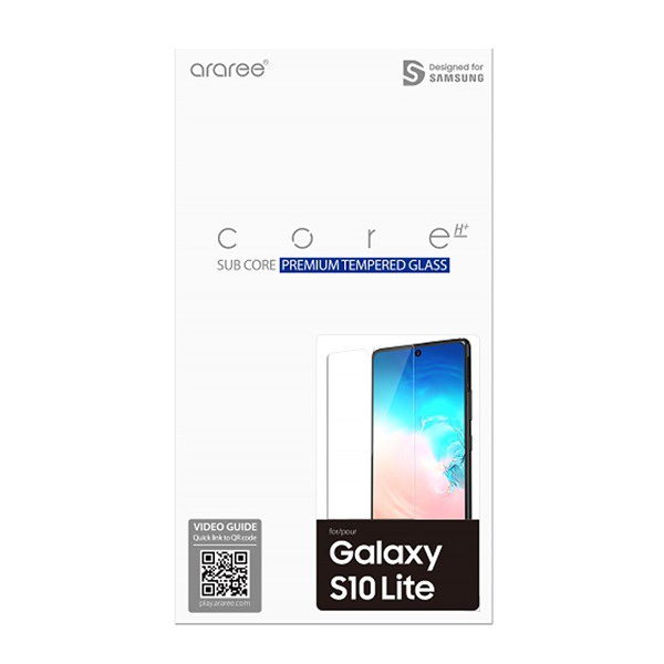 Designed for SAMSUNG képernyővédő üveg (karcálló, 0.33mm, 9H, NEM íves) ÁTLÁTSZÓ [Samsung Galaxy S10 Lite (SM-G770F) ]