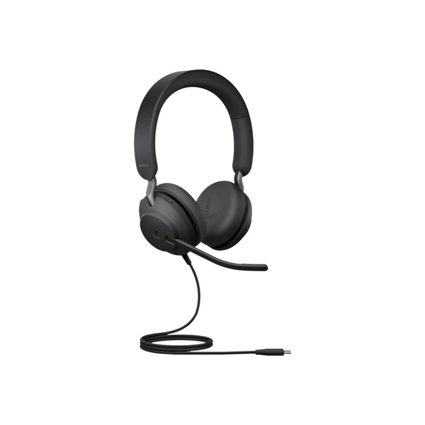 Jabra 24189-999-899 hovedtelefoner/headset Ledningsført Opkald/musik USB Type-C Sort