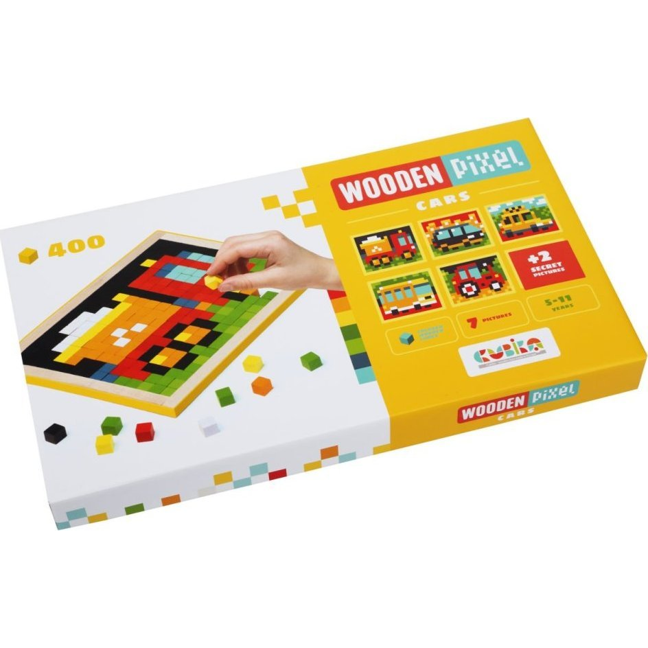 Cubika 14903 Wooden Pixel IV - autó (LE4903)