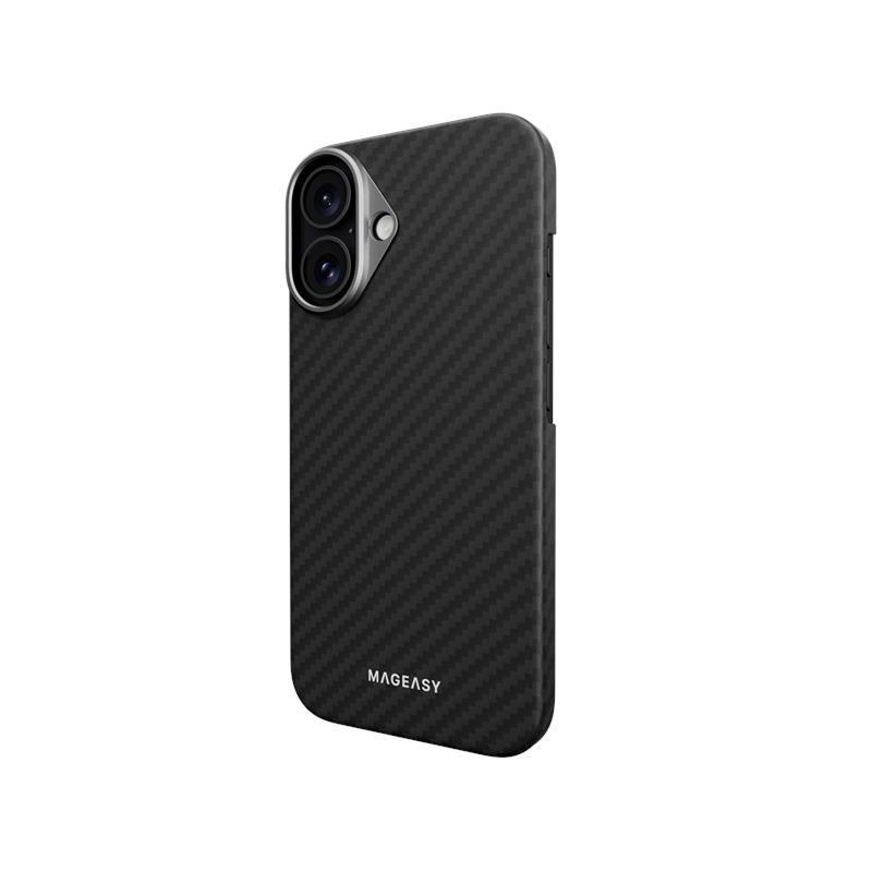 SwitchEasy MPH6612595D24 iPhone 16 Magsafe Hátlapvédő Telefontok - Fekete (MPH6612595D24)