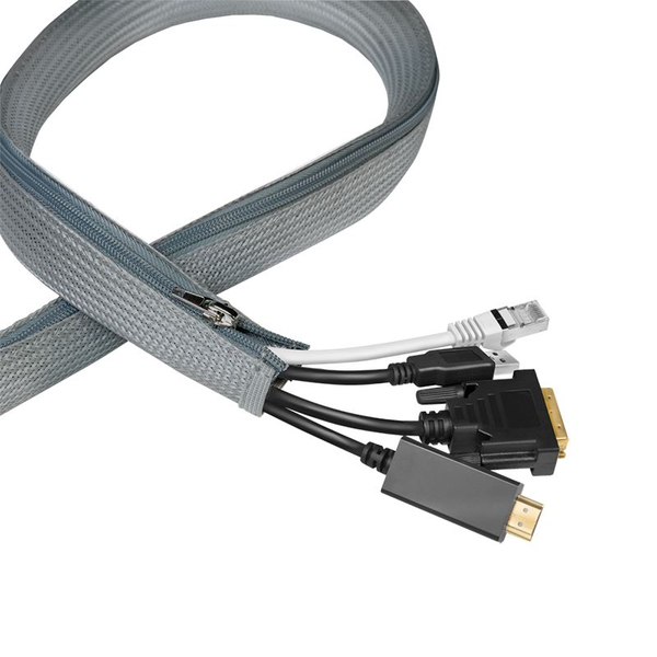 LogiLink flexibilní 2.0m x 30 mm šedý