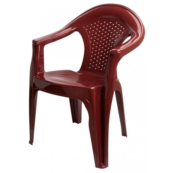 MEGA PLAST Kerti szék GARDENIA, bordó
