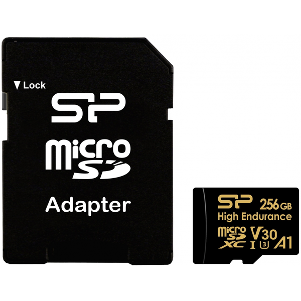 Paměťová karta Silicon Power microSDXC High Endurance 256GB V30 UHS-1 U3 A1