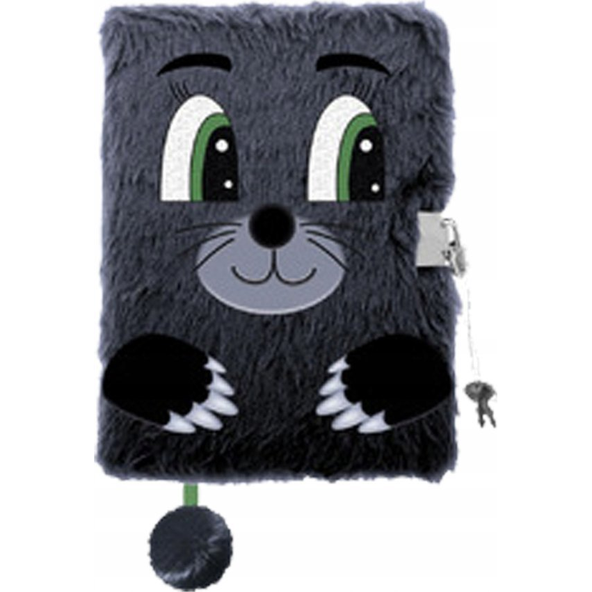 My Little Friend 3D Szőrmés Kulcsos Napló - A/5 - 96 Lapos - Vakond