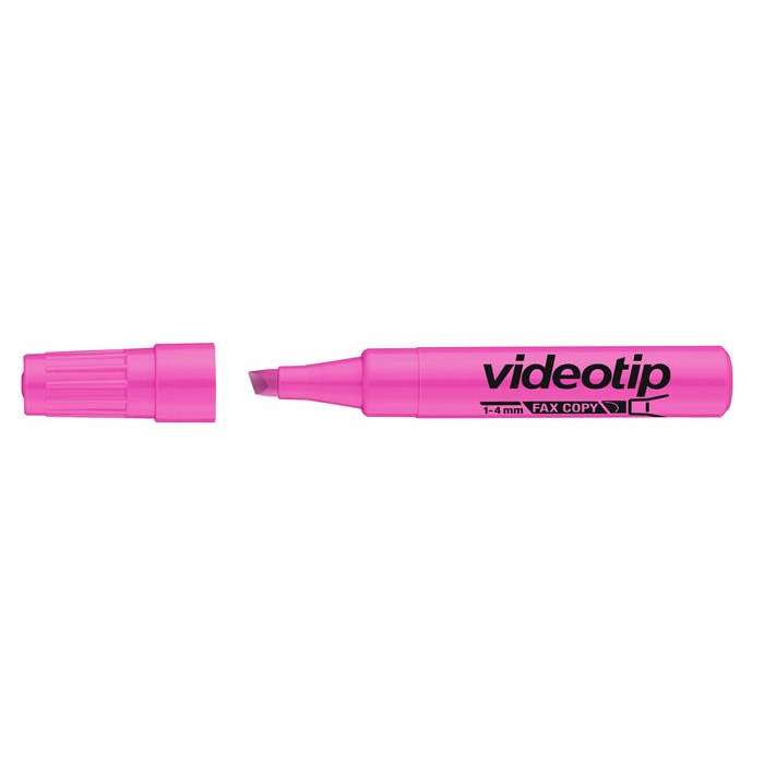 ICO Videotip 1-4mm Szövegkiemelő - Rózsaszín (9580003003)