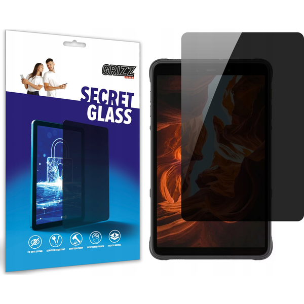  GrizzGlass Szkło prywatyzujące GrizzGlass SecretGlass do Ulefone Armor Pad Pro