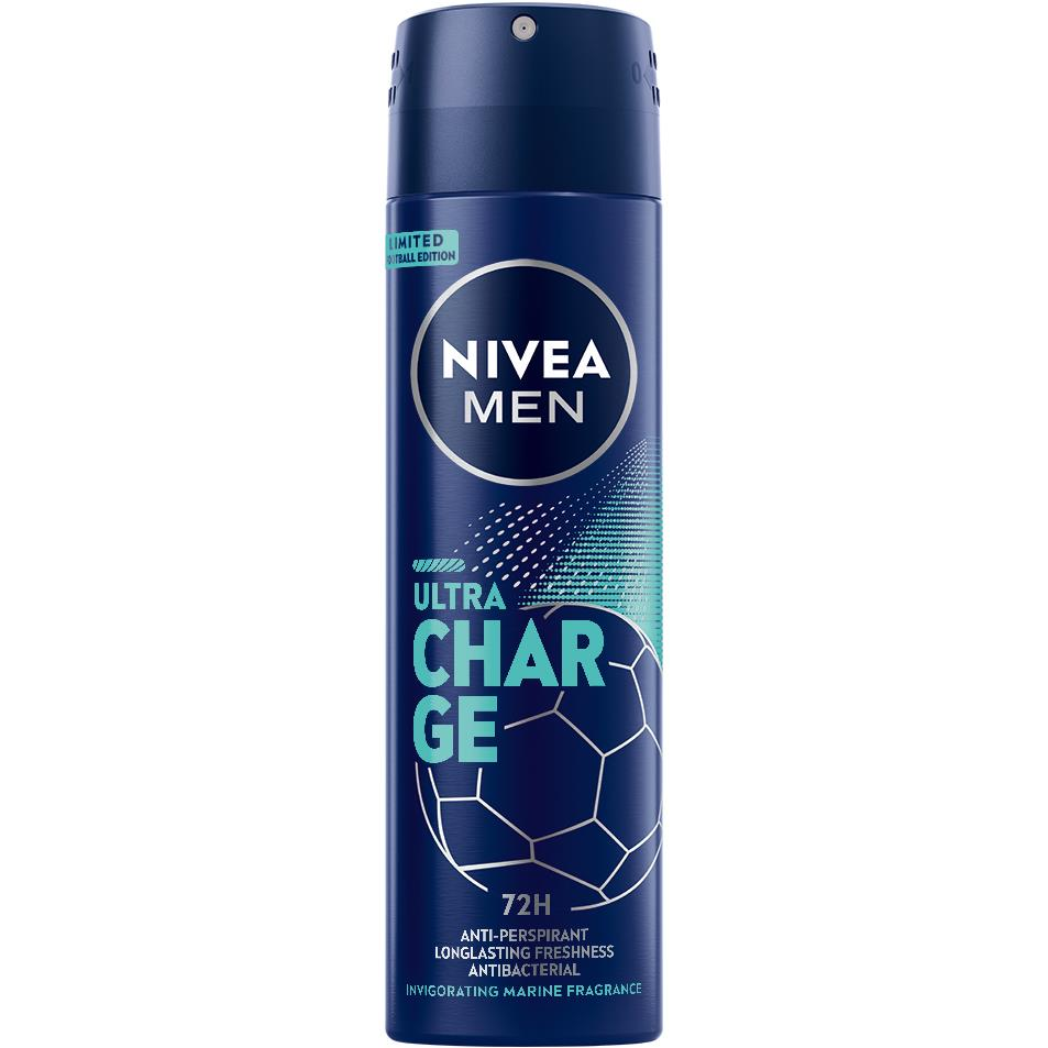 NIVEA Spray AP Men Ultra Charge LE 150 ml (9005800379012)