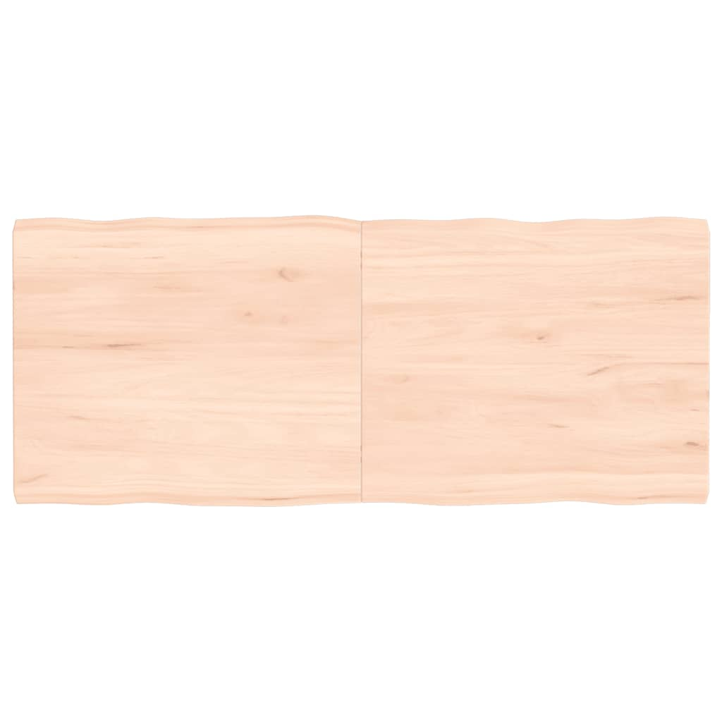 kezeletlen tömör fa asztallap 120x50x(2-4) cm (363892)
