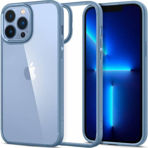 Spigen 217276 iPhone 13 Pro Max Case Ultra Hybrid Blue, Mobiltelefon tok (8809811857238-ACS04131)