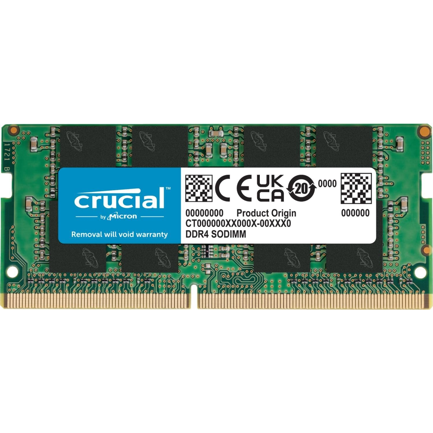 RAM памет Crucial CB8GS3200, 8 GB, DDR4