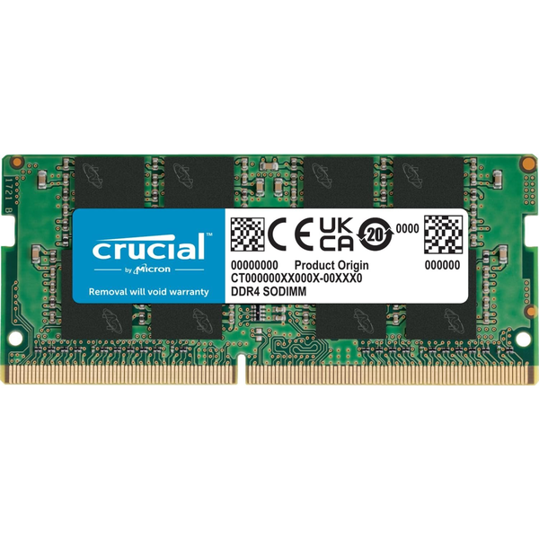 Crucial CB8GS3200 SO-DIMM, 8GB, DDR4, 3200 Mhz, CL19