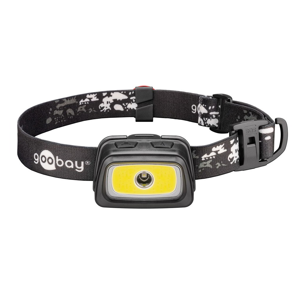 Goobay 58391 Fejlámpa - Fekete (58391)