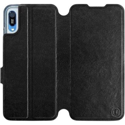 Flip case for Huawei Y6 2019 in Black&Gray with grey interior (5903226884384)