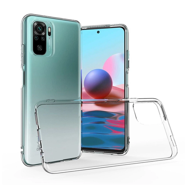 Xiaomi Redmi Note 10/10S készülékhez 2 mm-es átlátszó tok