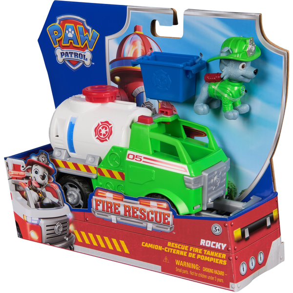 PAW Patrol PAW VHC Fire Rsc Lrg Vhc Rocky GML