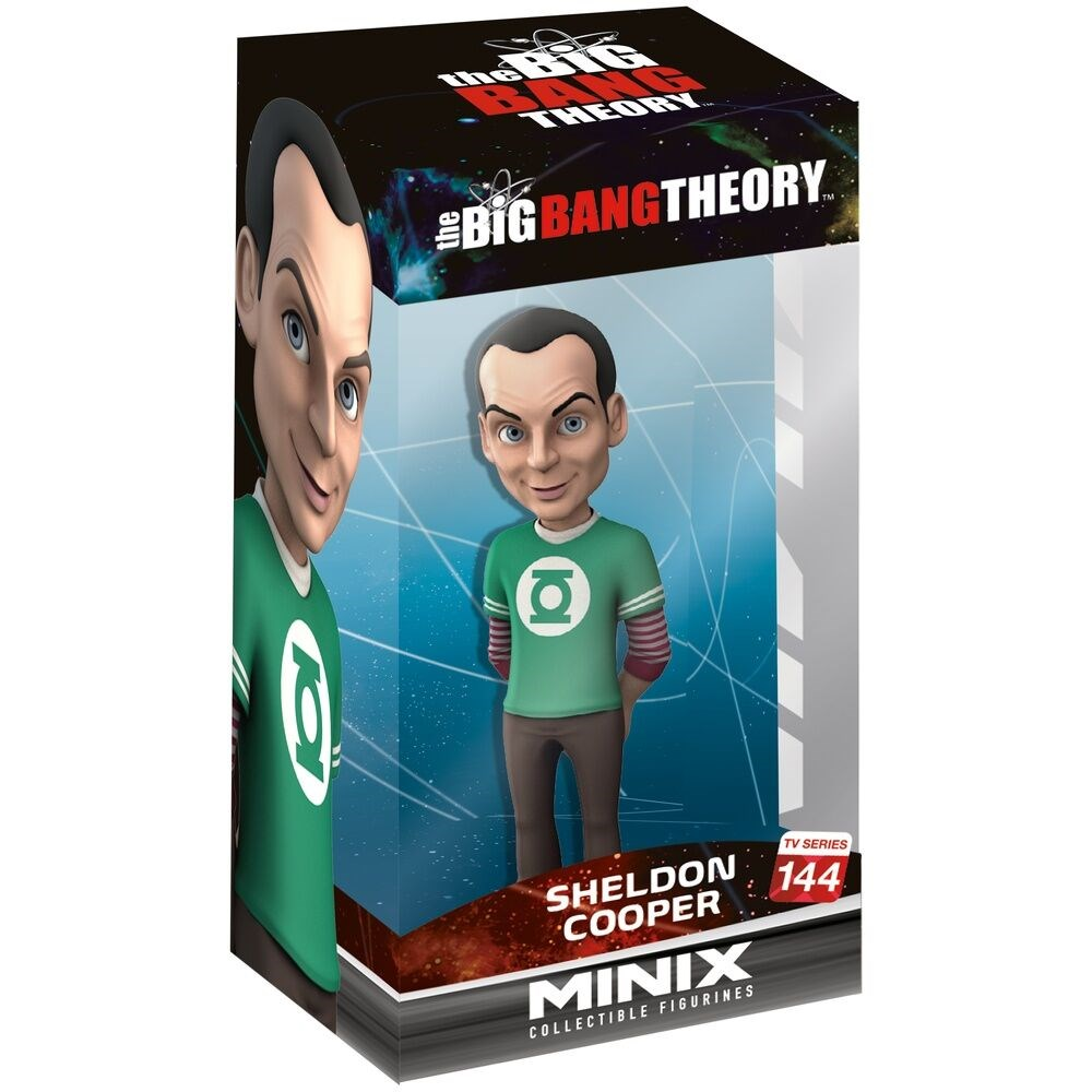Minix The Big Bang Theory (Agymenők) Minix Figura 12cm - Sheldon Cooper (16174)