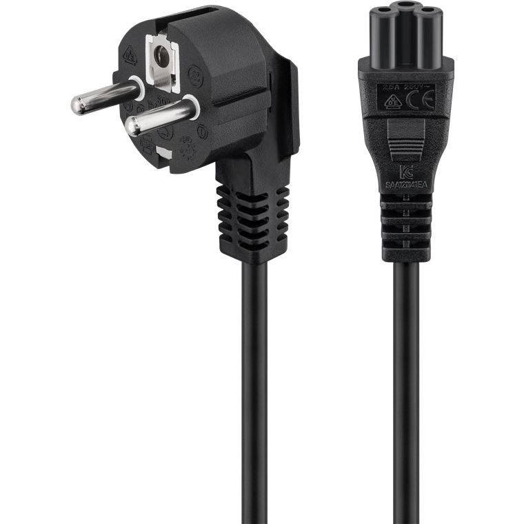 Goobay 68004 250V Hálózati tápkábel - 1.8m (68004)