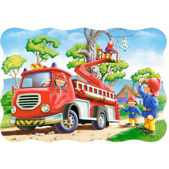 Castorland Kitten Rescue 30 pcs Puzzle di contorno 30 pz Cartoni