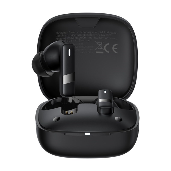 Baseus Bowie E20 True Wireless Bluetooth Fejhallgató 33 órás - Fekete