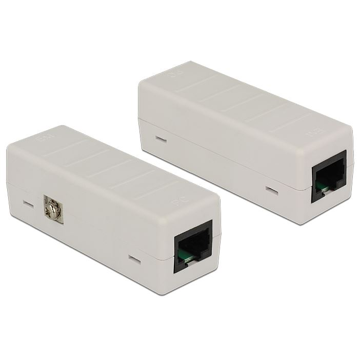 Delock Hálózati túlfeszültség elleni védelem 6 kV RJ45 (626190) (DL62619)