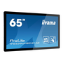 iiyama TF6539UHSC-B1AG tartalomszolgáltató (signage) kijelző Interaktív síkképernyő 165,1 cm (65") LCD 500 cd/m² 4K Ultra HD Fekete Érintőképernyő