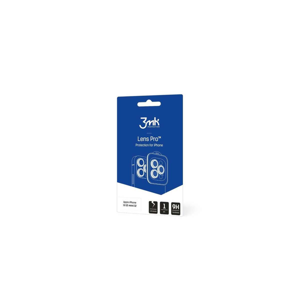 3MK Lens Protection Pro iPhone 15 6.1" синя защита на обектива на камерата с монтажна рамка 1 бр. филм