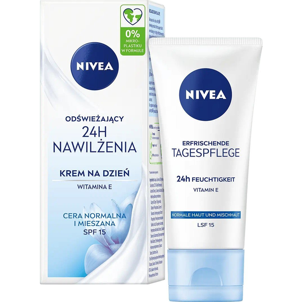 NIVEA Essential Hidratáló nappali krém normál bőrre SPF 15 50 ml