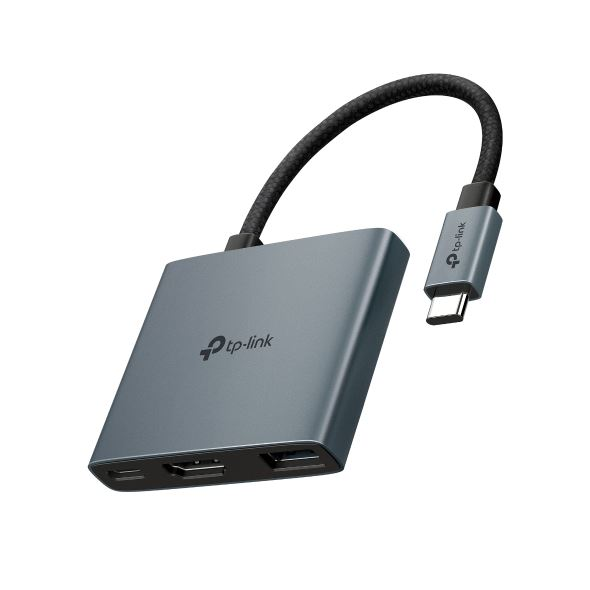 TP-Link UH3020C interface hub USB Type-C 5000 Mbit/s Grå
