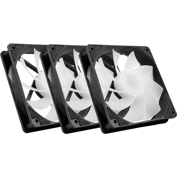 MSI MAG F120 ARGB x3 Computerkabinet Ventilator 12 cm Sort 3 stk