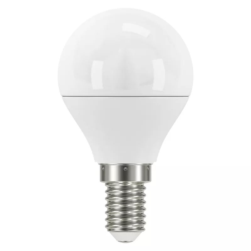 EMOS LED fényforrás kisgömb E14 6W természetes fehér (ZQ1221) (EmosZQ1221)