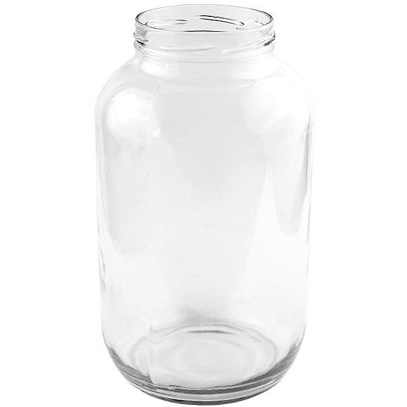 JAR 4250ML 2PCS WITHOUT LID 100MM