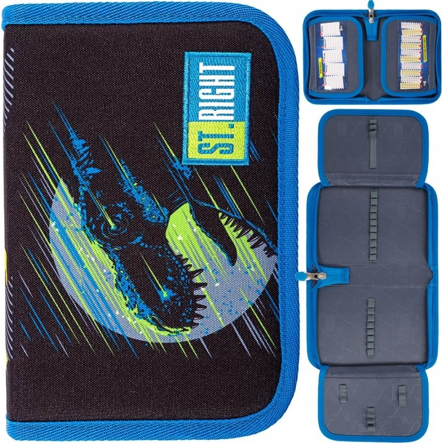 Majewski St. Right Dínós Kihajtható Tolltartó - T-Rex Dinosaur (667664 FO)