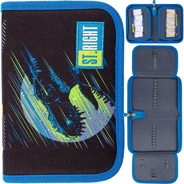 Majewski St. Right Dínós Kihajtható Tolltartó - T-Rex  Dinosaur