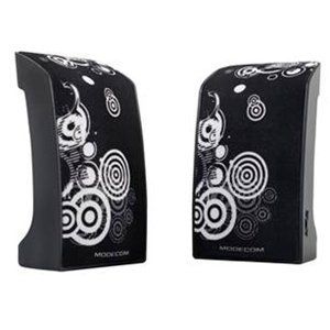 Комплект високоговорители Modecom Starter Art 2.0, черен