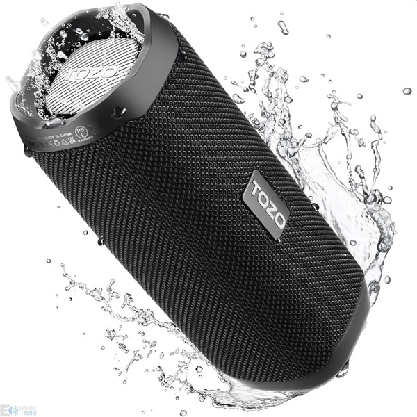 TOZO PA2 fekete Bluetooth hangszóró (TOZOPA2BK)