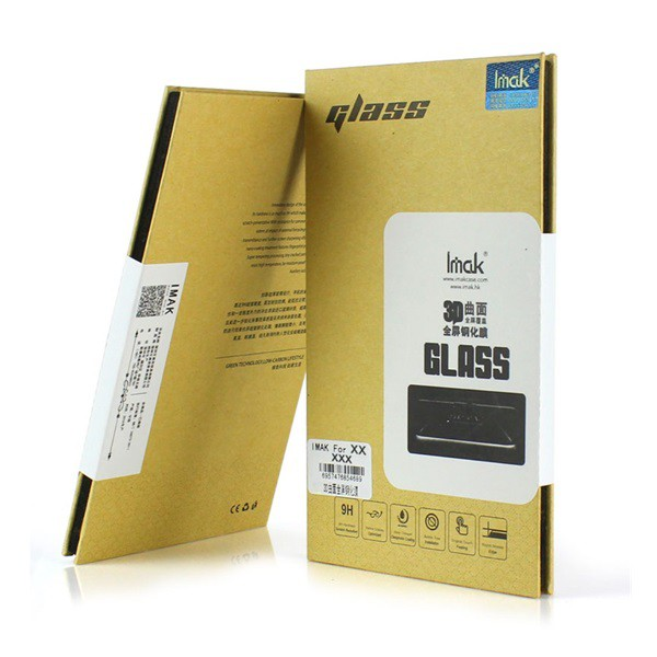 Стъклено фолио за защита на екрана, За Samsung Galaxy S8 Plus (SM-G955), 3D, Ултратънка предна част, Устойчив на надраскване, 9H, Черен