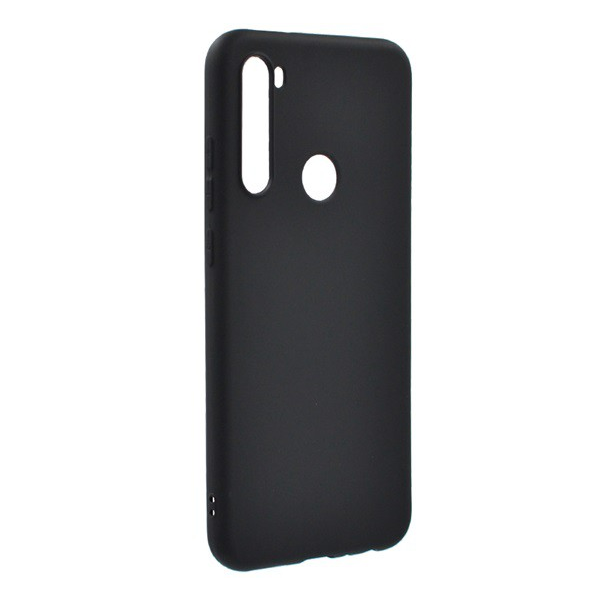 Szilikon telefonvédő (matt) FEKETE [Xiaomi Redmi Note 8T] (5996457929818)