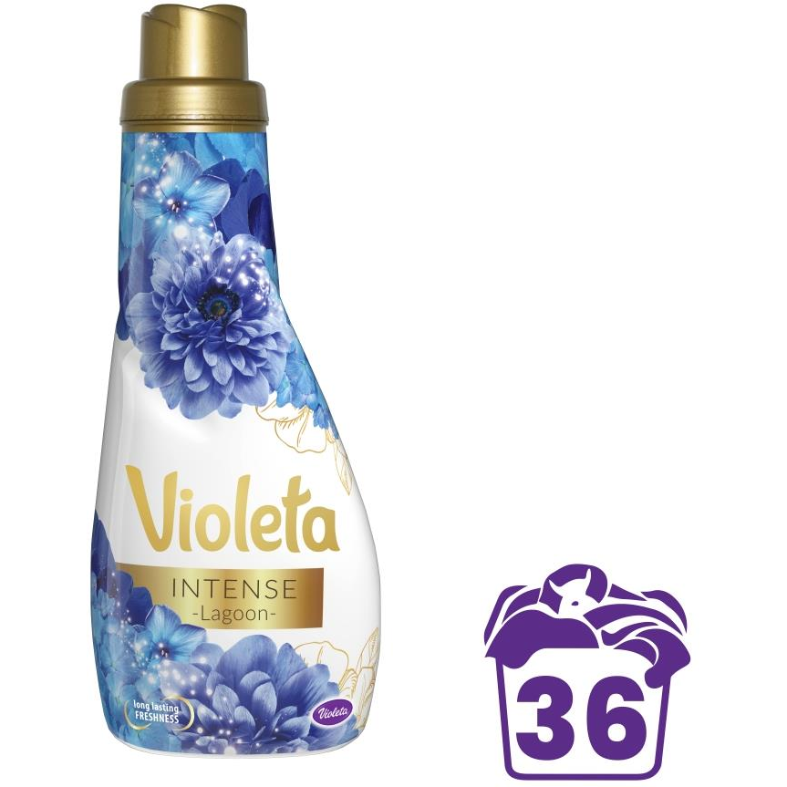 Violeta Lagoon öblítő koncentrátum mikrokapszulákkal, kék, 900 ml (3870128025998)