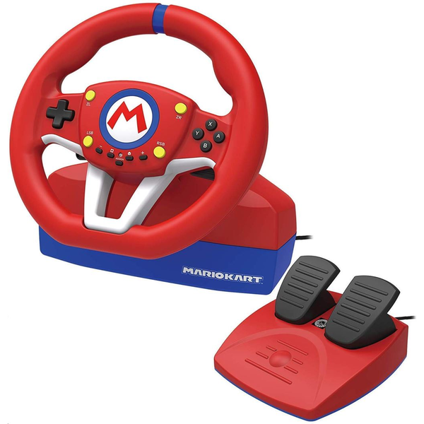 Волан Hori Mario Kart Racing Wheel Pro Mini за Nintendo Switch/OLED, PC