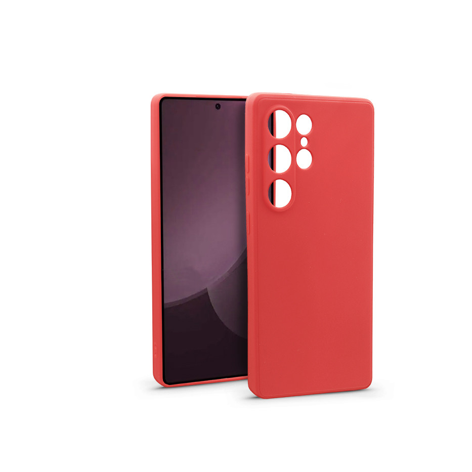 Haffner Soft szilikon tok - Samsung SM-S938 Galaxy S25 Ultra - piros (HF338410)